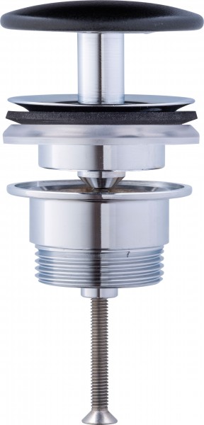 Schaftventil mit keramischer Ventilabdeckhaube Anthrazit matt