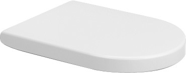 Starck 3 toilet seat and cover elongated without soft closure