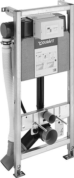 WC-Element, Geruchsabsaugung, Hygienespülung
