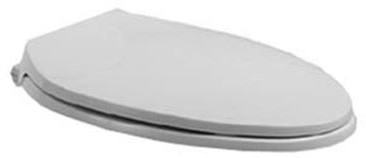 Metro toilet seat and cover one-piece elongated with soft closure