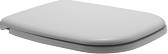 D-Code toilet seat and cover with soft closure