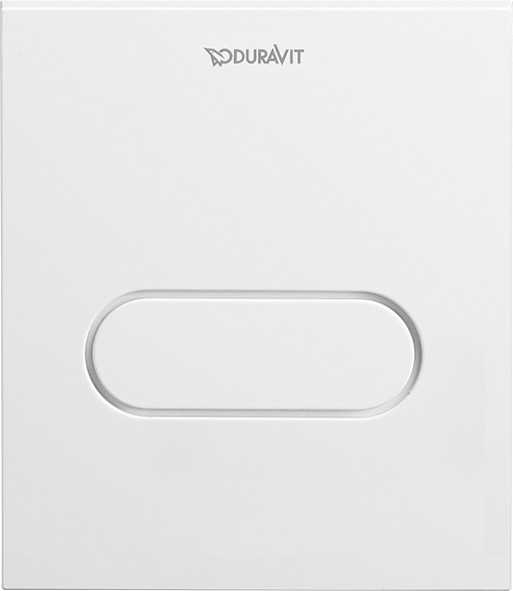 Betätigungsplatte A1 für Urinal, Kunststoff Weiß
